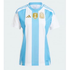 Argentina Hemmatröja Dam Copa America 2024 Korta ärmar